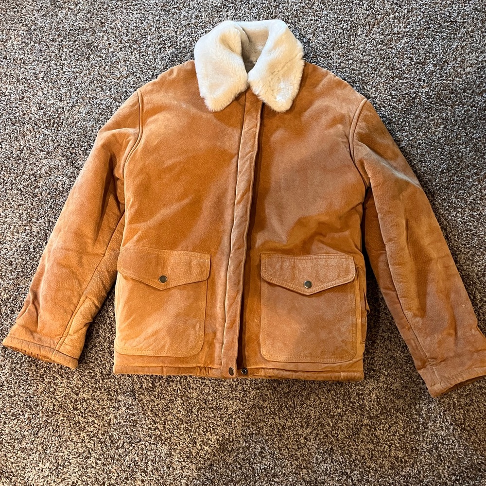 J Percy for Marvin Richard’s leather coat